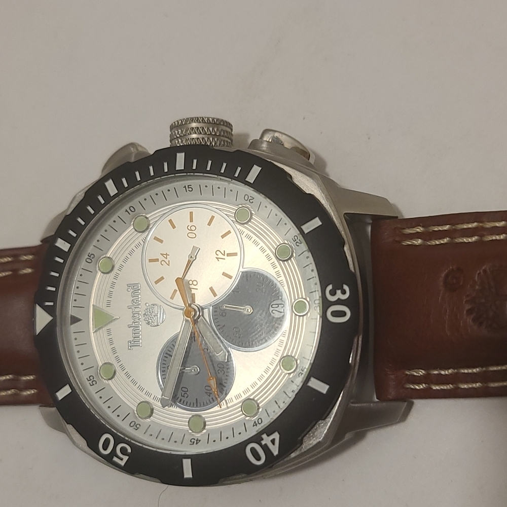 Timberland watch ⌚️ leather band